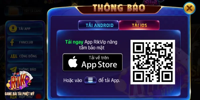 Hướng dẫn tải app Rikvip cho điện thoại