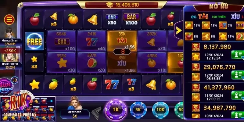 Khám phá sảnh slot game