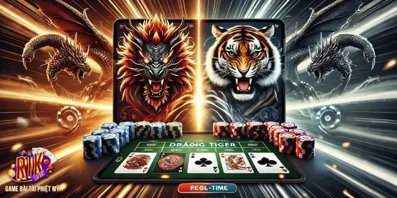 Luật chơi cơ bản của bài Rồng Hổ chi tiết và đơn giản